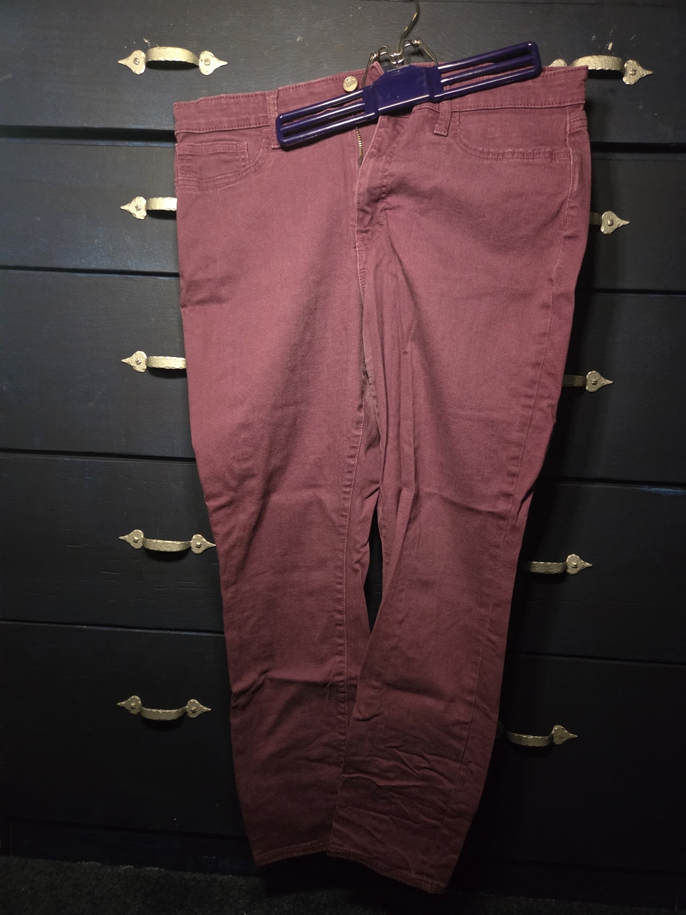 Gap High Rise Favorite Jegging in purple stretch denim Size 14/32R